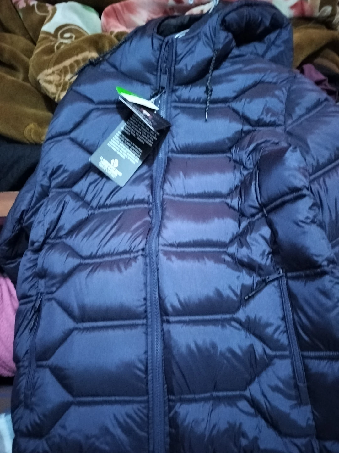 🏈Point zero Woods Puffer Jacket Navy large