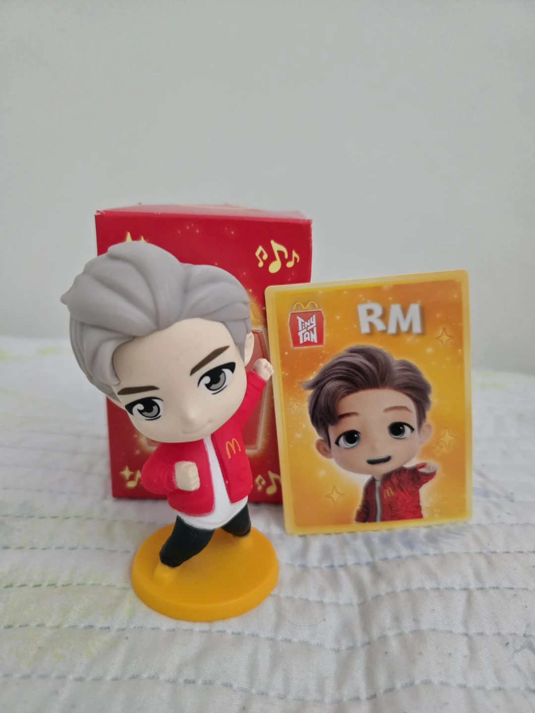 TinyTAN McDonald's RM Figure and Card