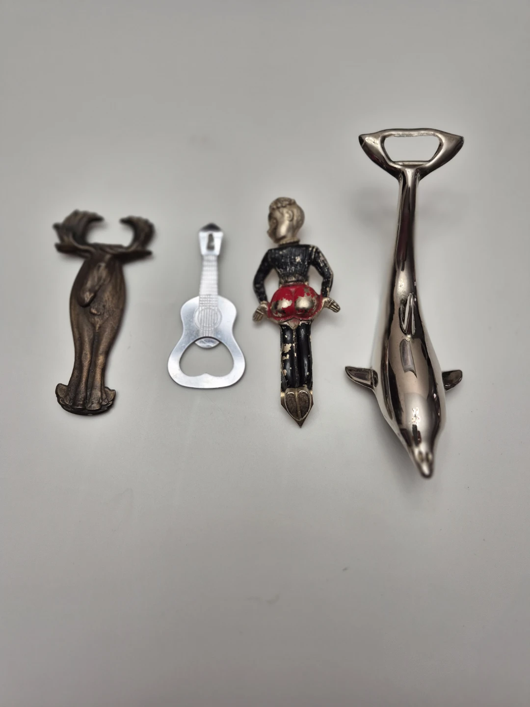 Set of 4 Novelty Bottle Openers