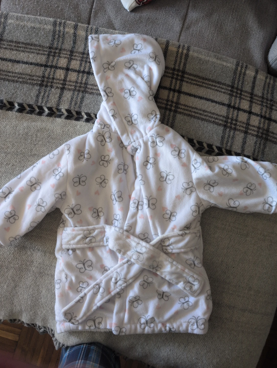Infan's Butterfly Pattern Bathrobe