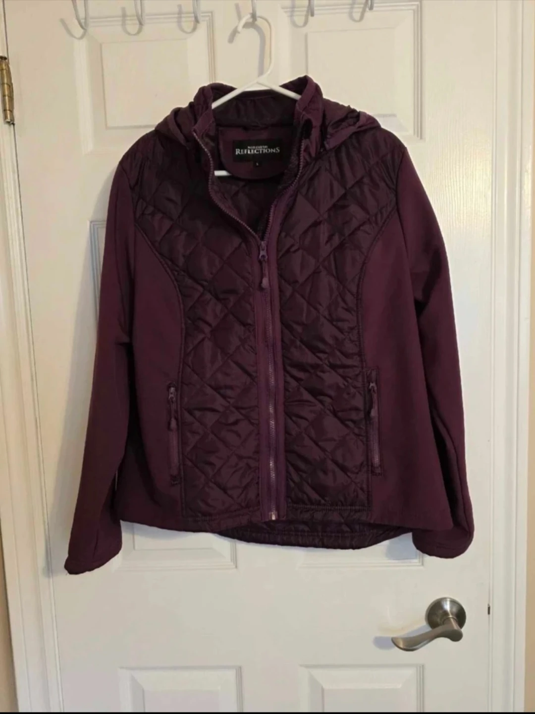 Northern Reflections Purple Quilted Jacket🏈