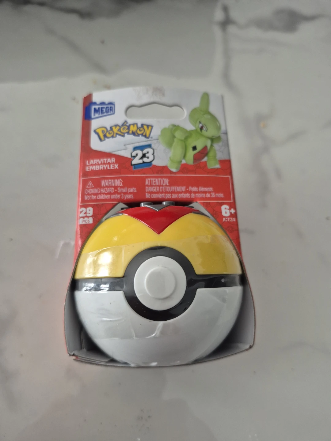 Mega Pokemon Larvitar Building Set