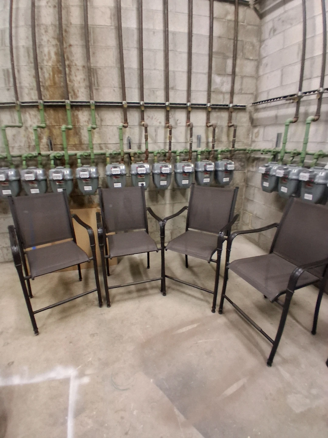 Set of 4 Outdoor Chairs - photo 2