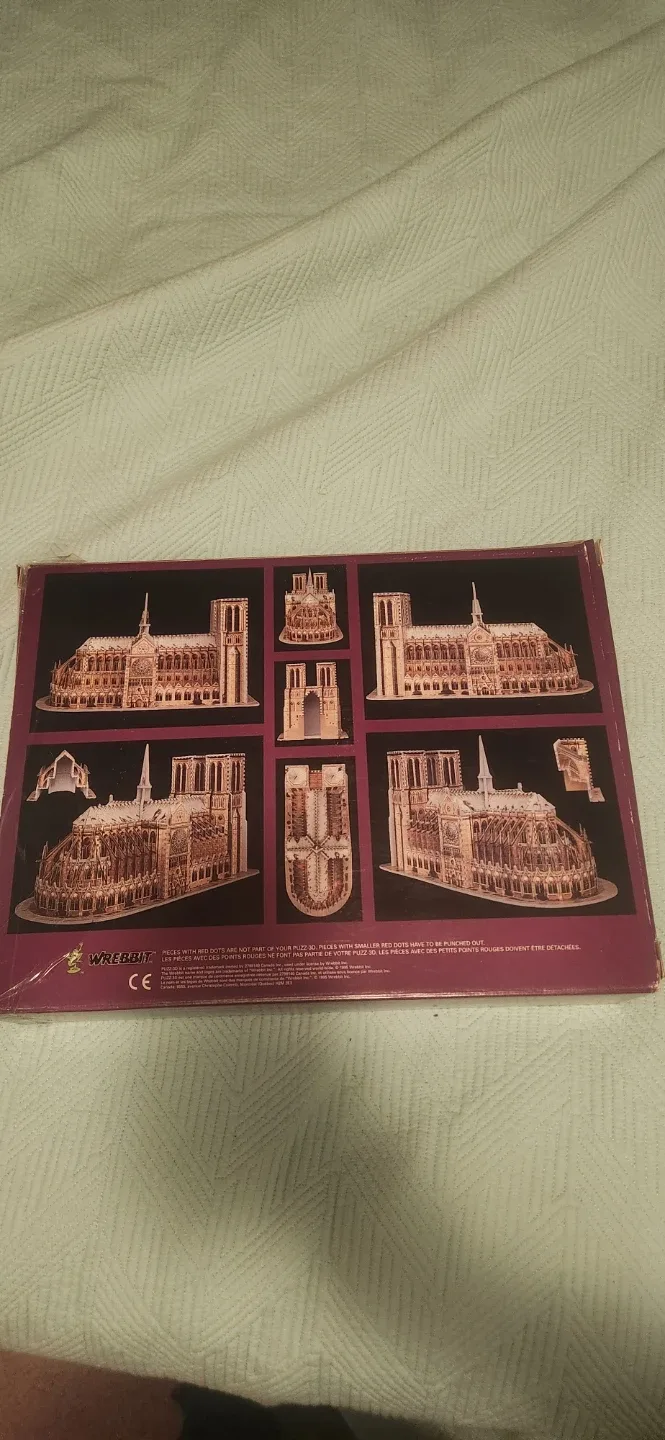 Wrebbit Puzz-3D Notre-Dame de Paris🏈 - photo 2