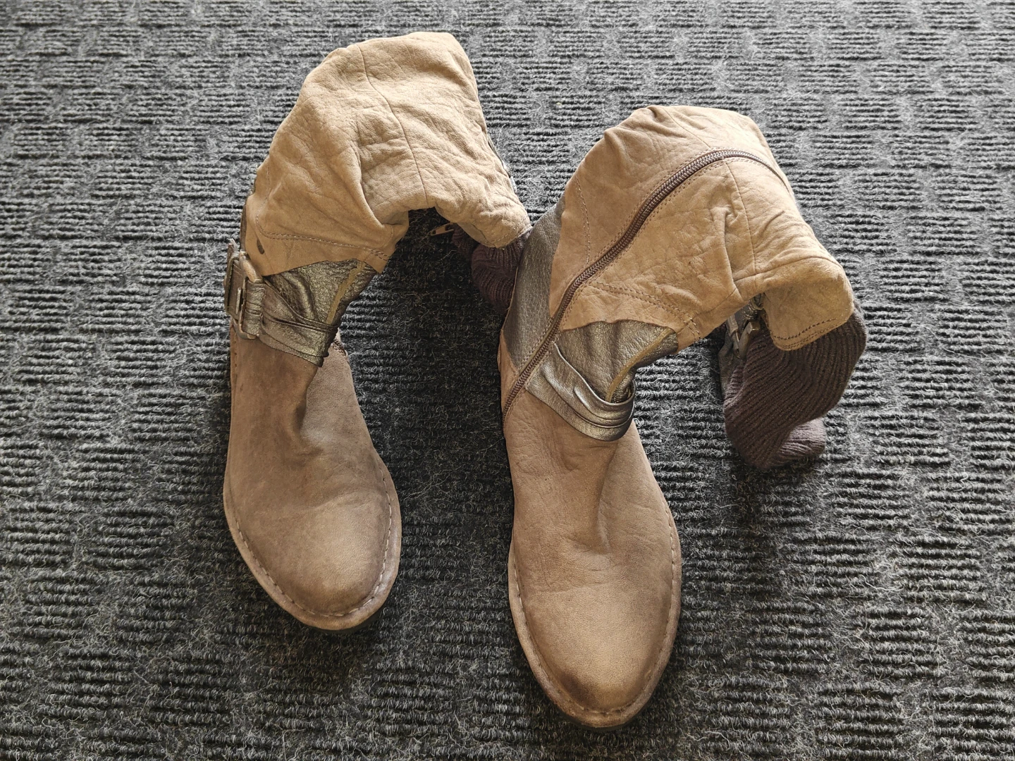 MAM’zelle Tall Leather Winter Boots - Size EUR 40 (US 8) - photo 3
