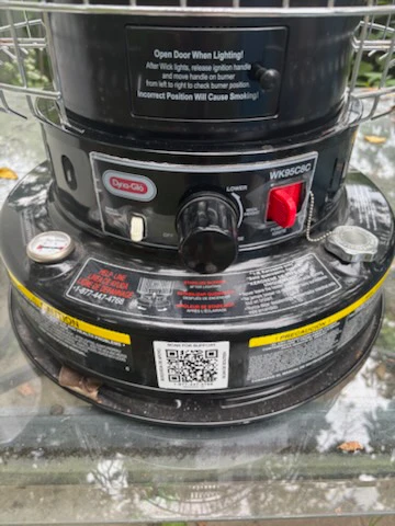 Dyna-Glo WK95C8C Convection Kerosene Heater - photo 4