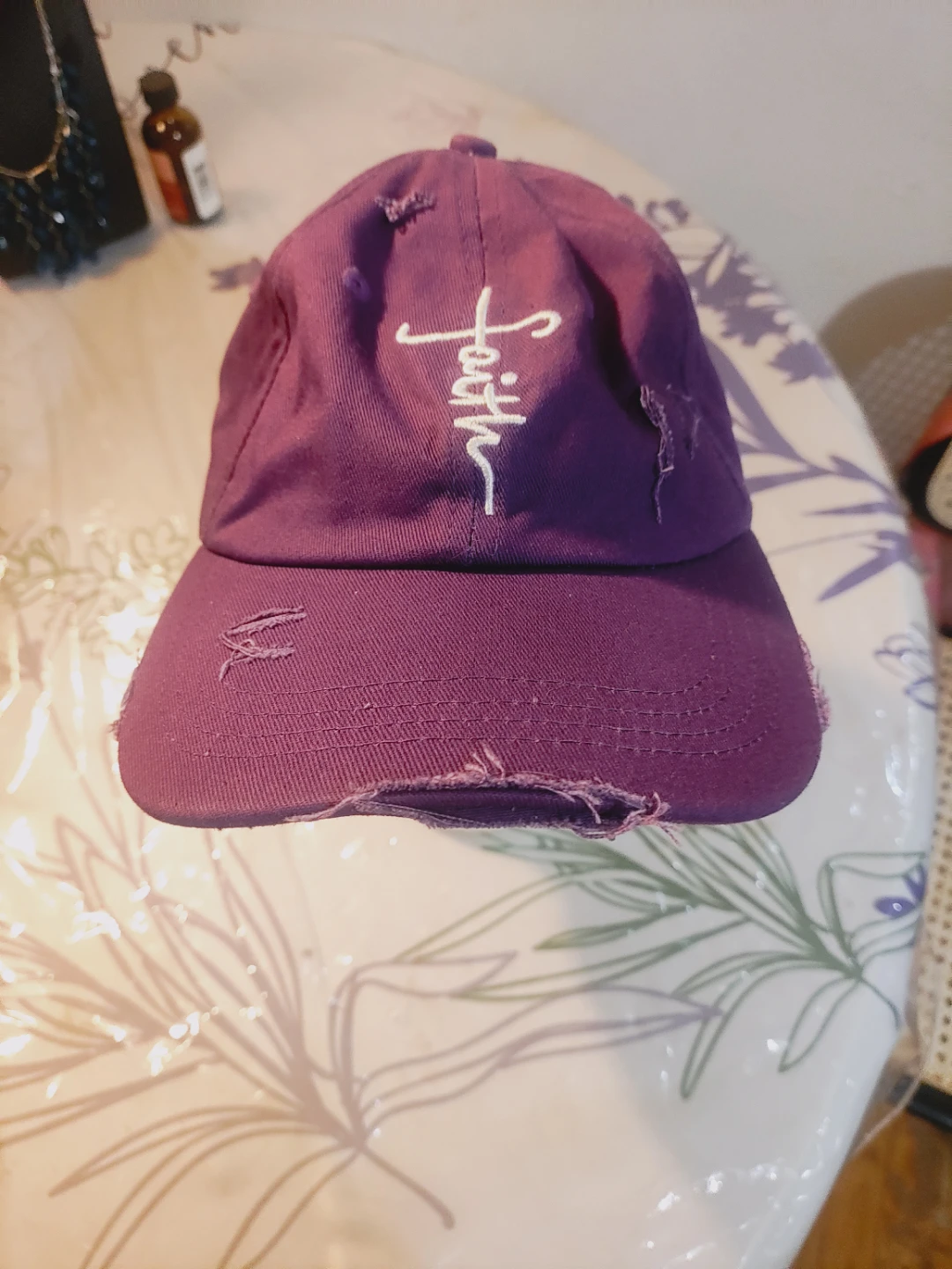 No Guilt Glitz Faith Baseball Cap women or men new