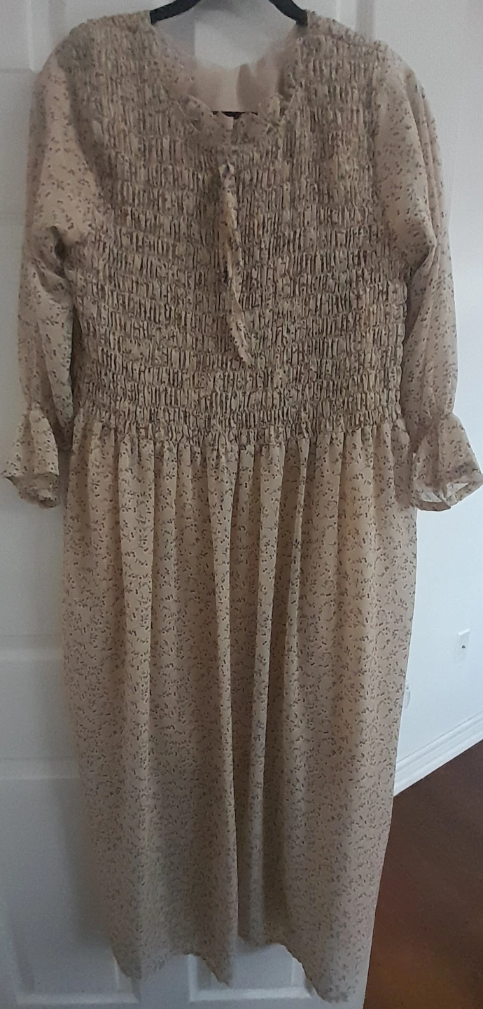 Floral Smocked Maxi Dress