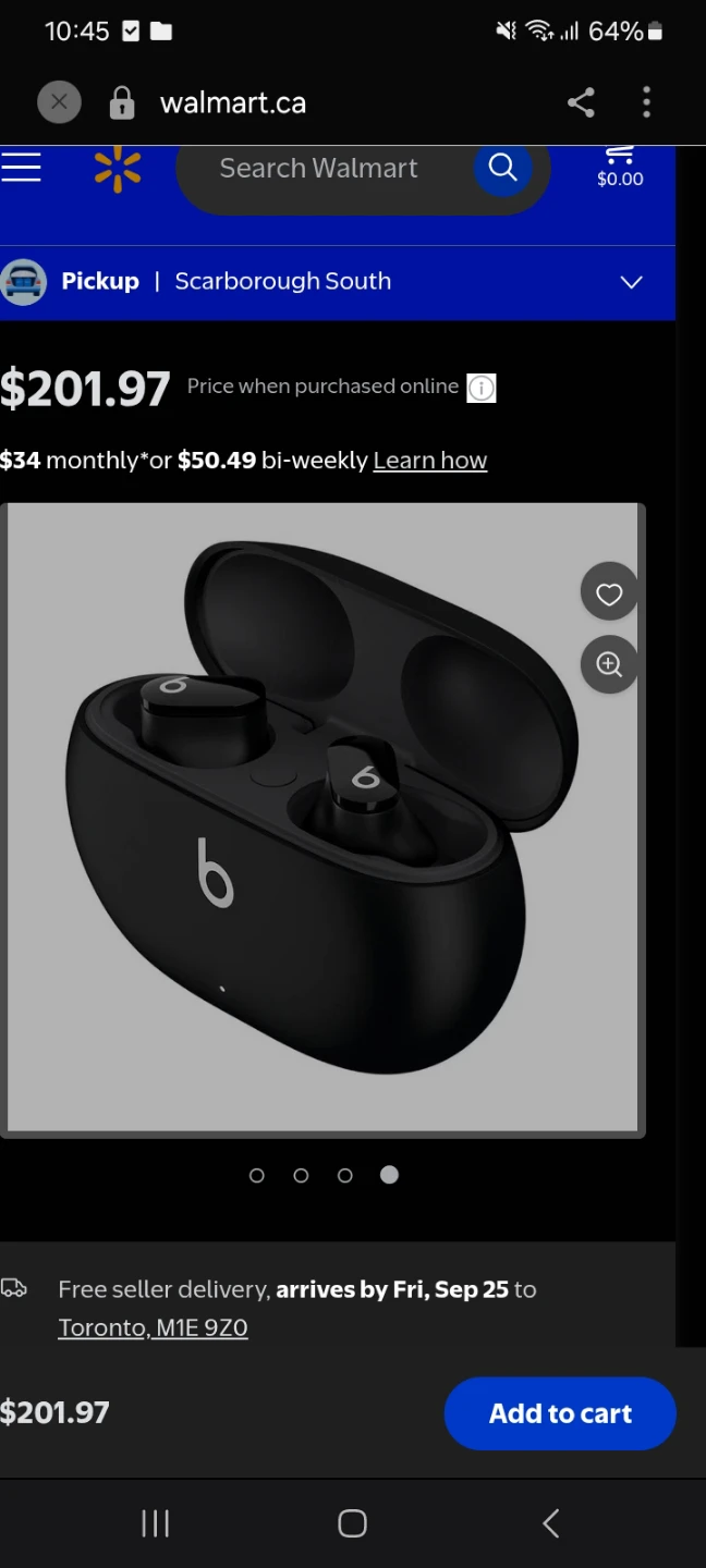 Beats Studio Buds True Wireless Noise Cancelling Earbuds (Black) - photo 2