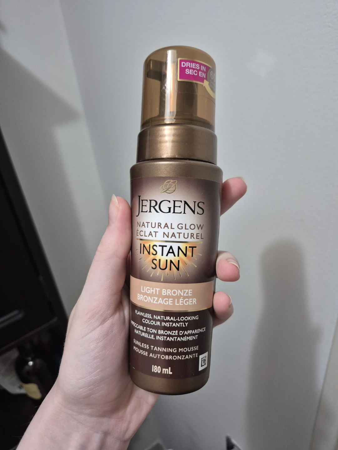 Jergens Natural Glow Instant Sun Tanning Mousse