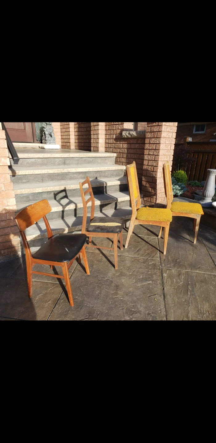 TEAK dining chairs
