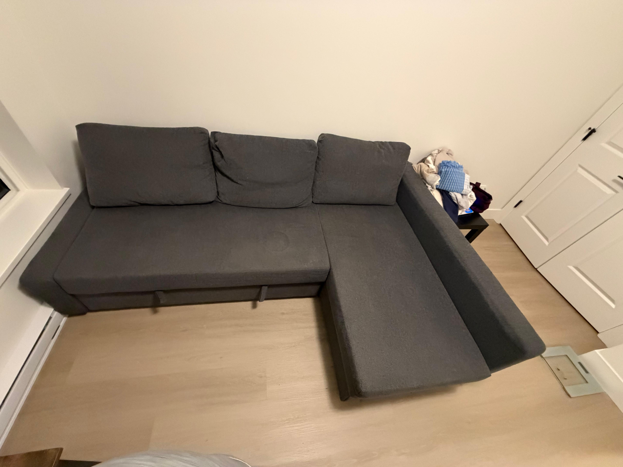 Dark Grey Ikea Friheten Sofa bed