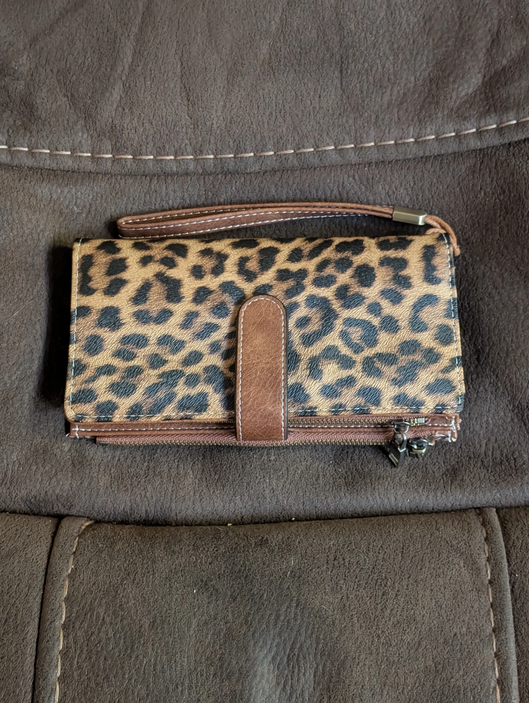Leopard Print Wallet
