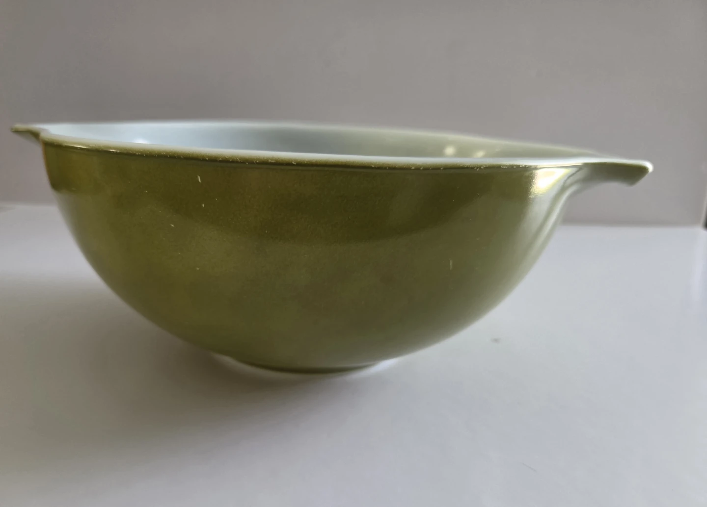 Vintage Pyrex Green Mixing Bowl - photo 3