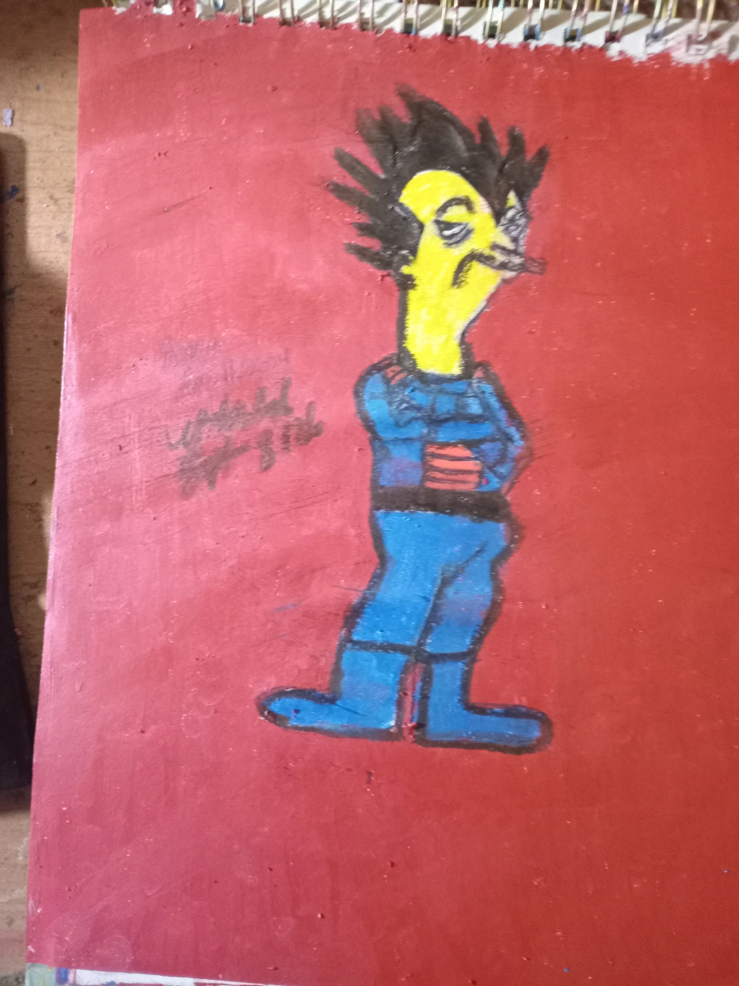 THE SIMPSONS CHARACTER DRAWING BY CARTOONIST - photo 3