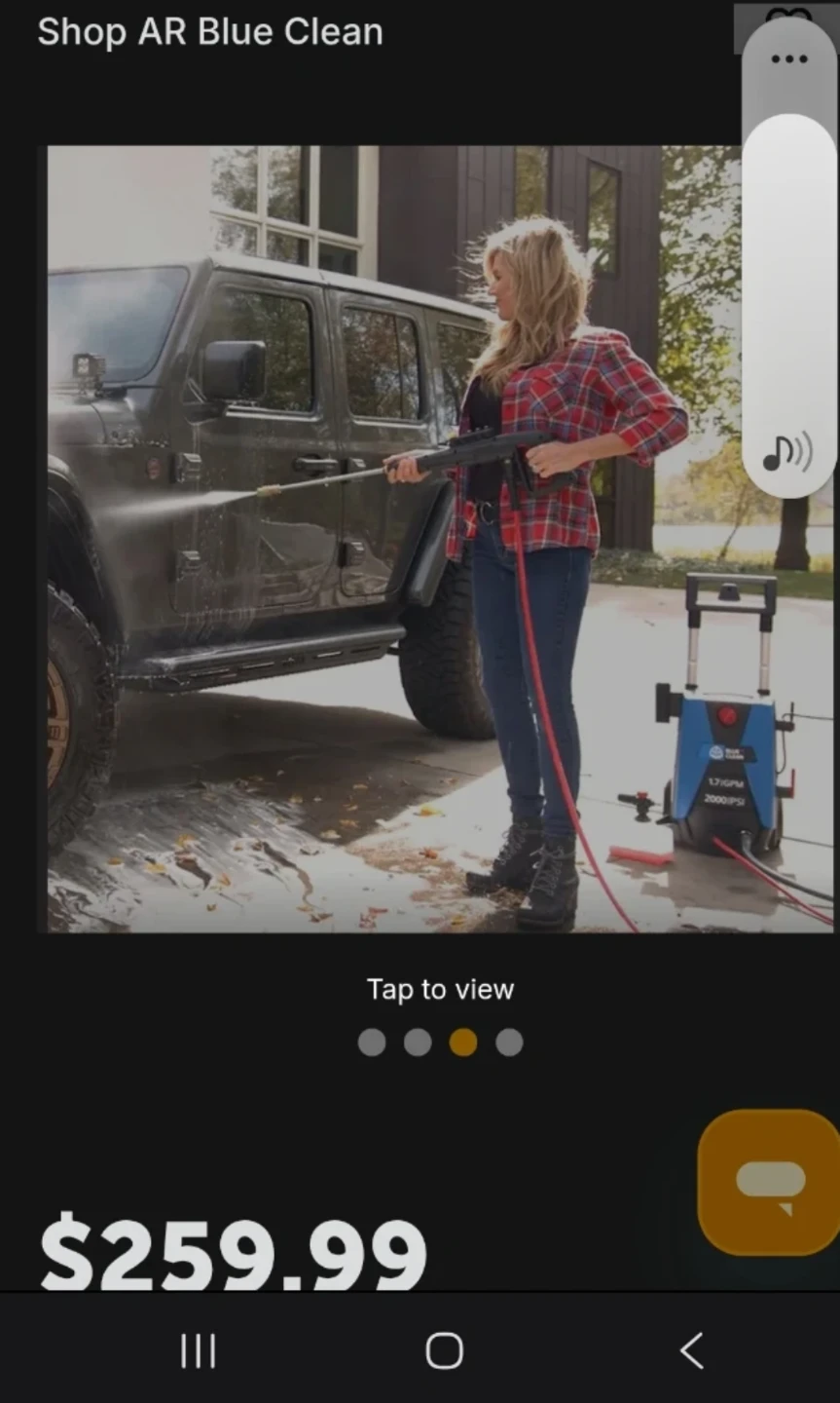 AR Blue Clean 2100 PSI Electric Pressure Washer