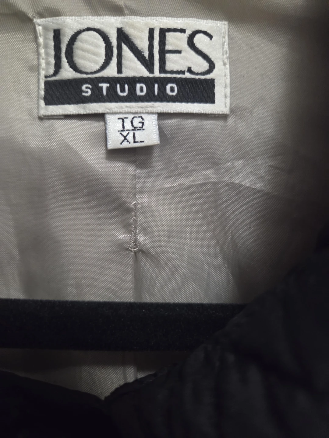 Jones Studio Black Quilted Jacket - photo 2