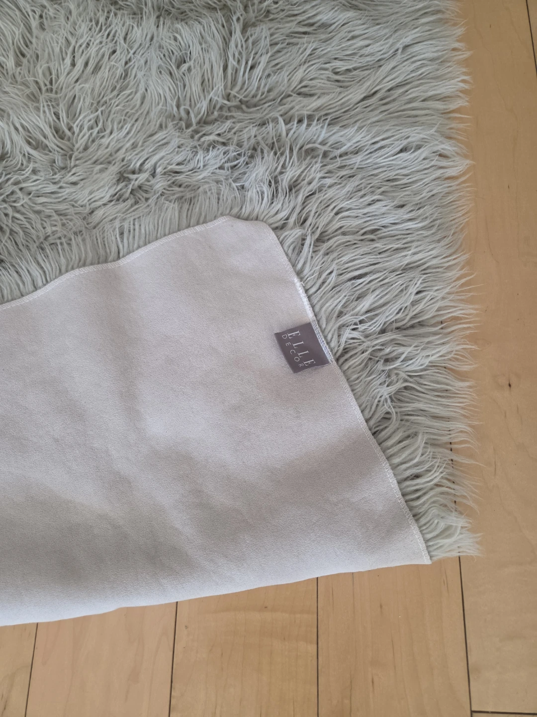 Elle Decor Grey Faux Fur Rug - photo 2