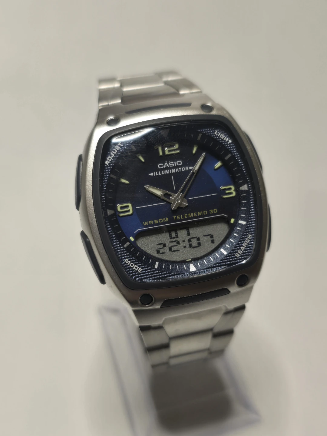 Casio Men's Ana-Digi Watch Blue AW81D-2AV - photo 3