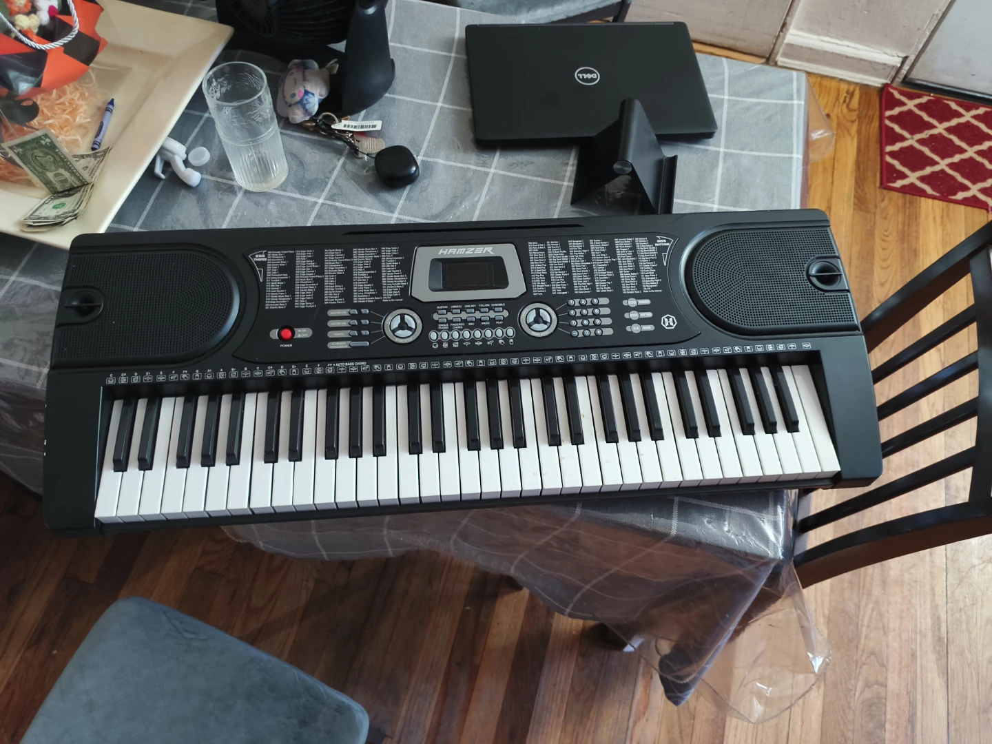 Hazen 61-Key Portable Electronic Keyboard