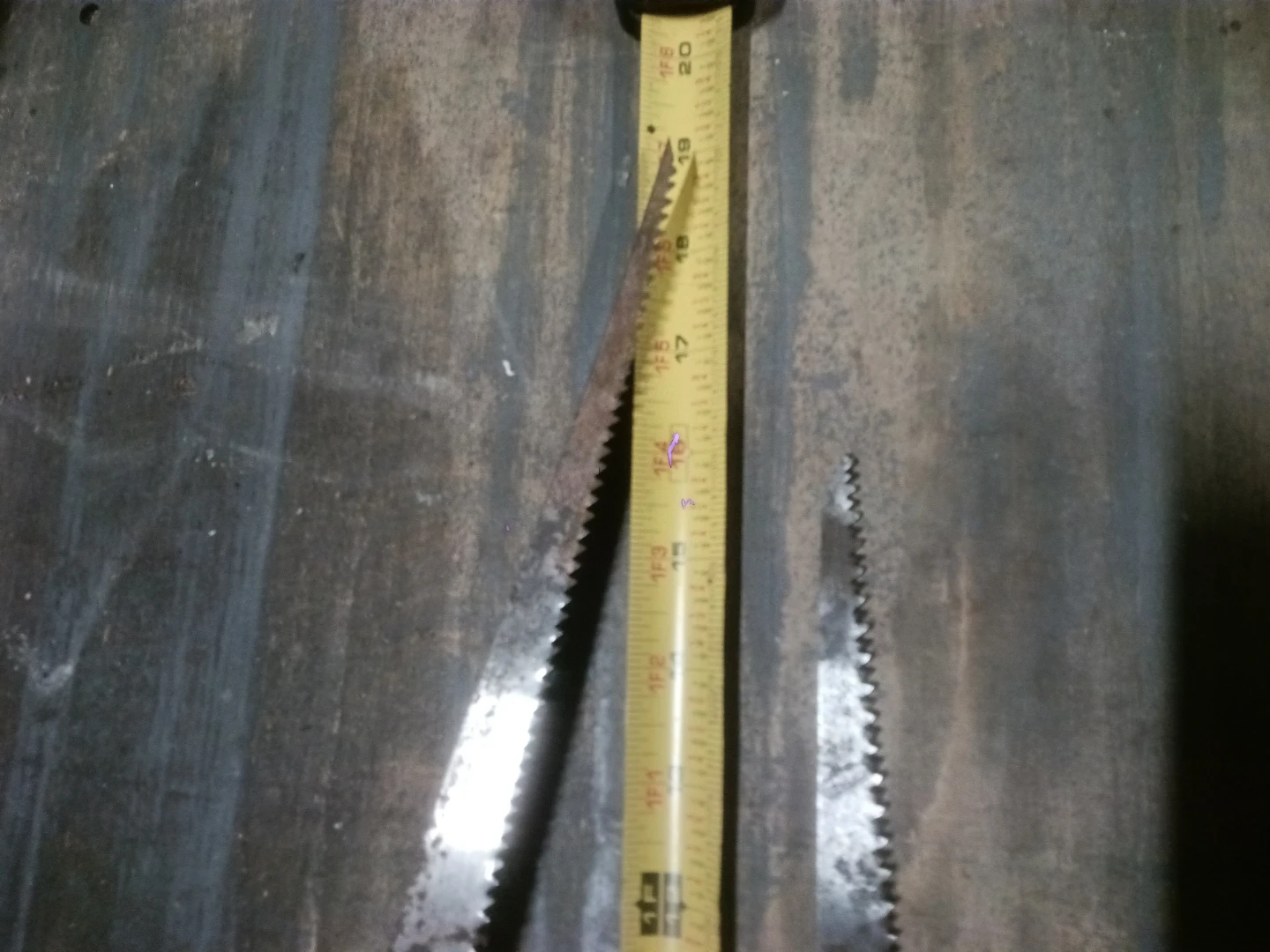 🏈Two Vintage Keyhole Saws (2) - photo 4