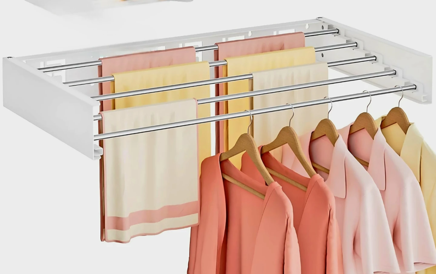 Foldable Wall Mounted Drying Rack 32"
