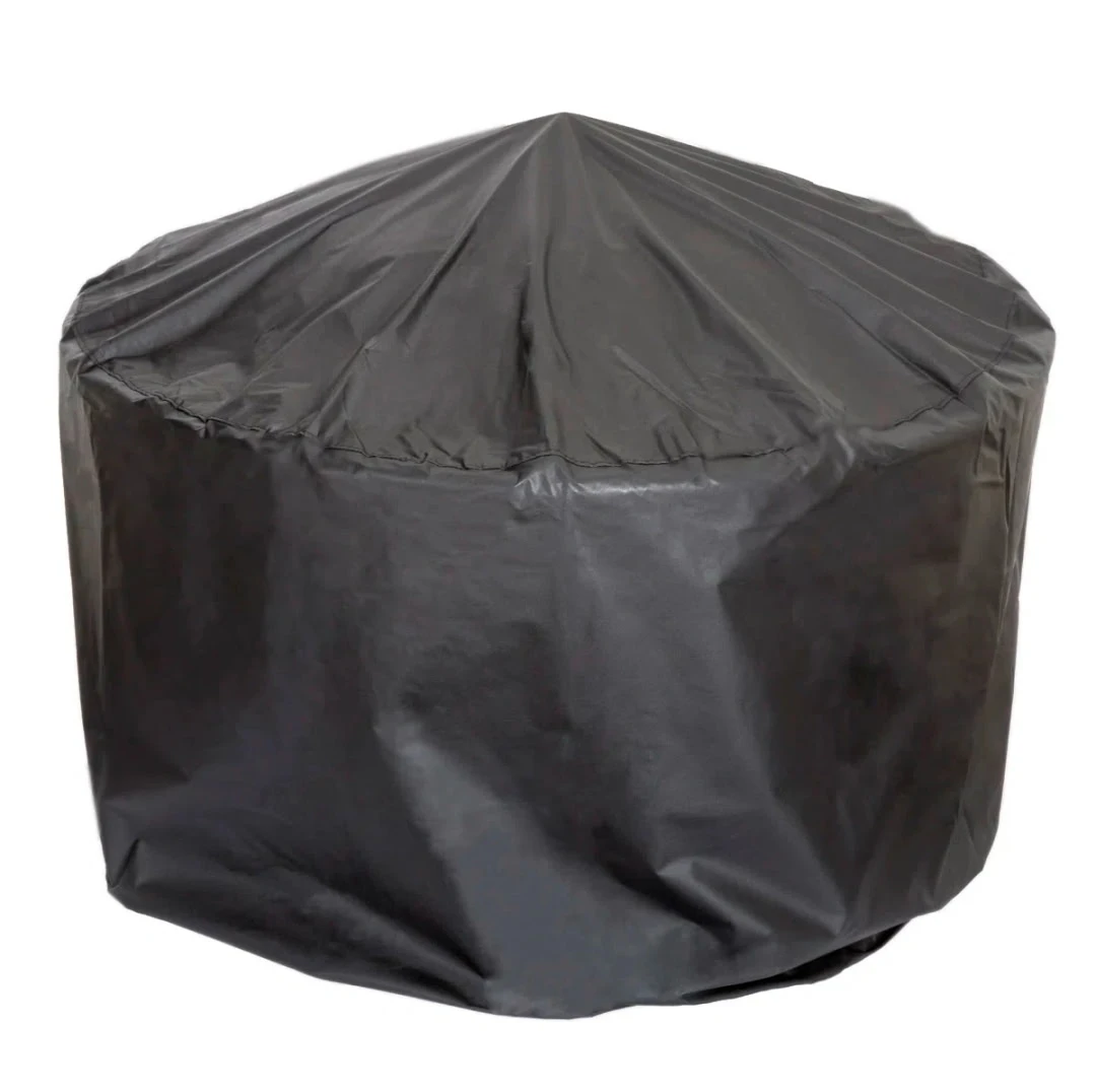 Round Steel Fire Pit with Cover - photo 3