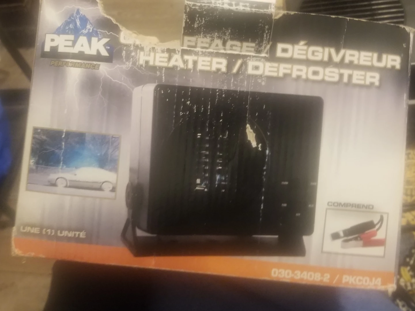 Peak Performance 12V Car Heater/Defroster - photo 3