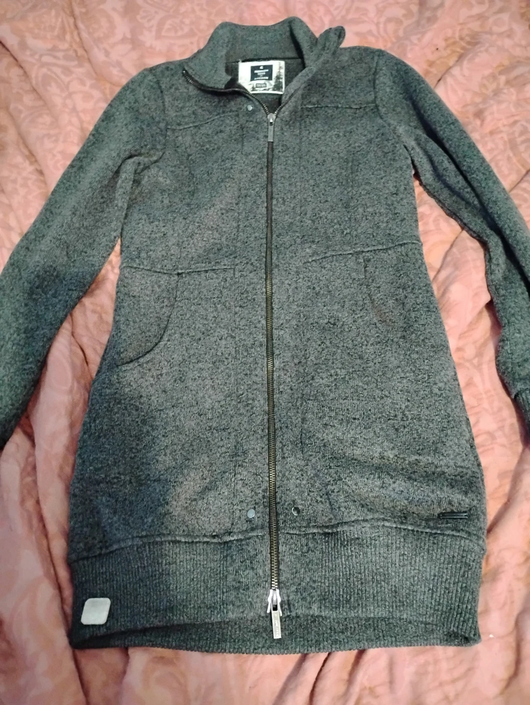Freedom Trail by Kyodan Grey Zip-Up Jacket XS
