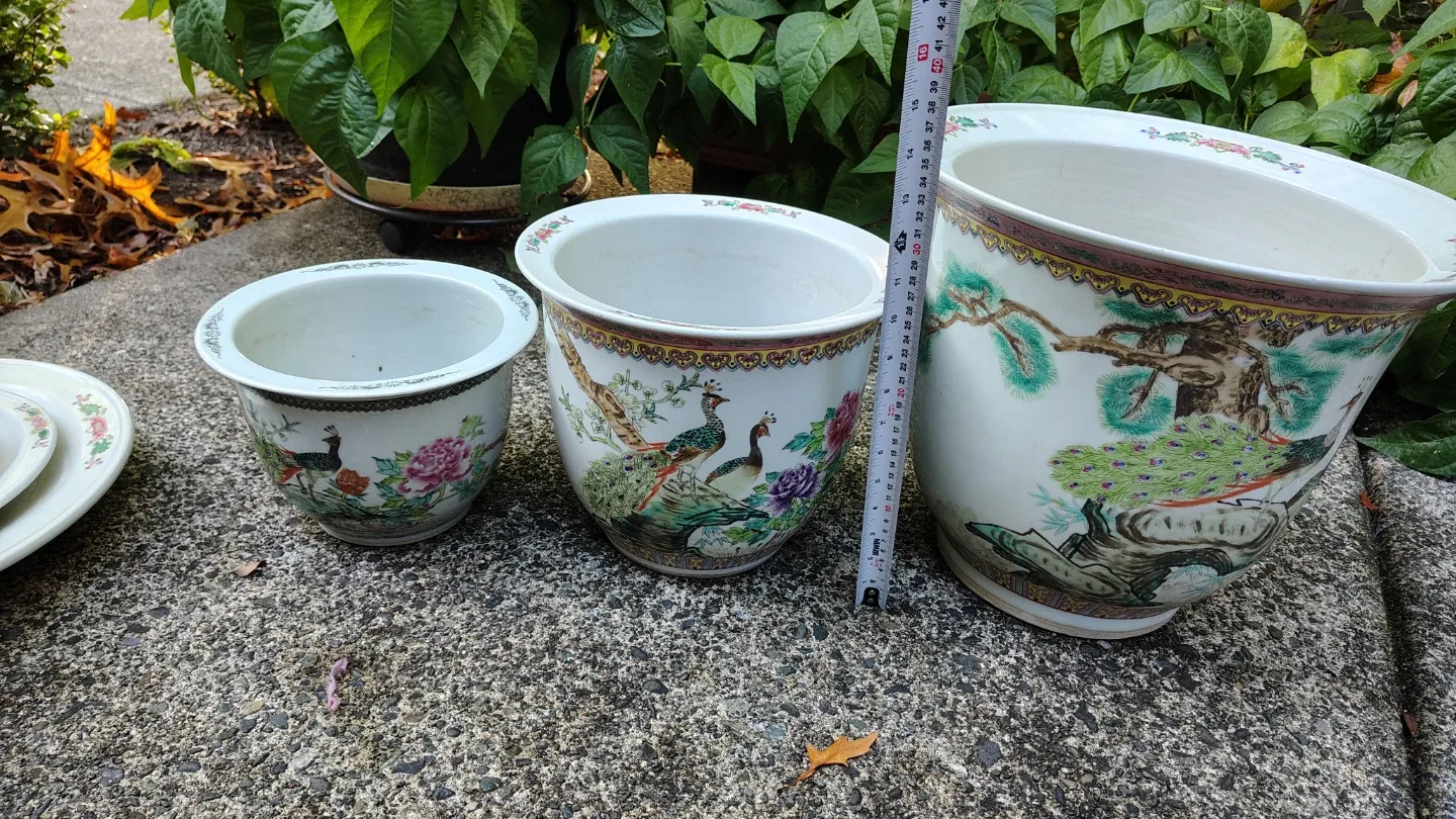 🏈 ceramic plant pots - photo 3