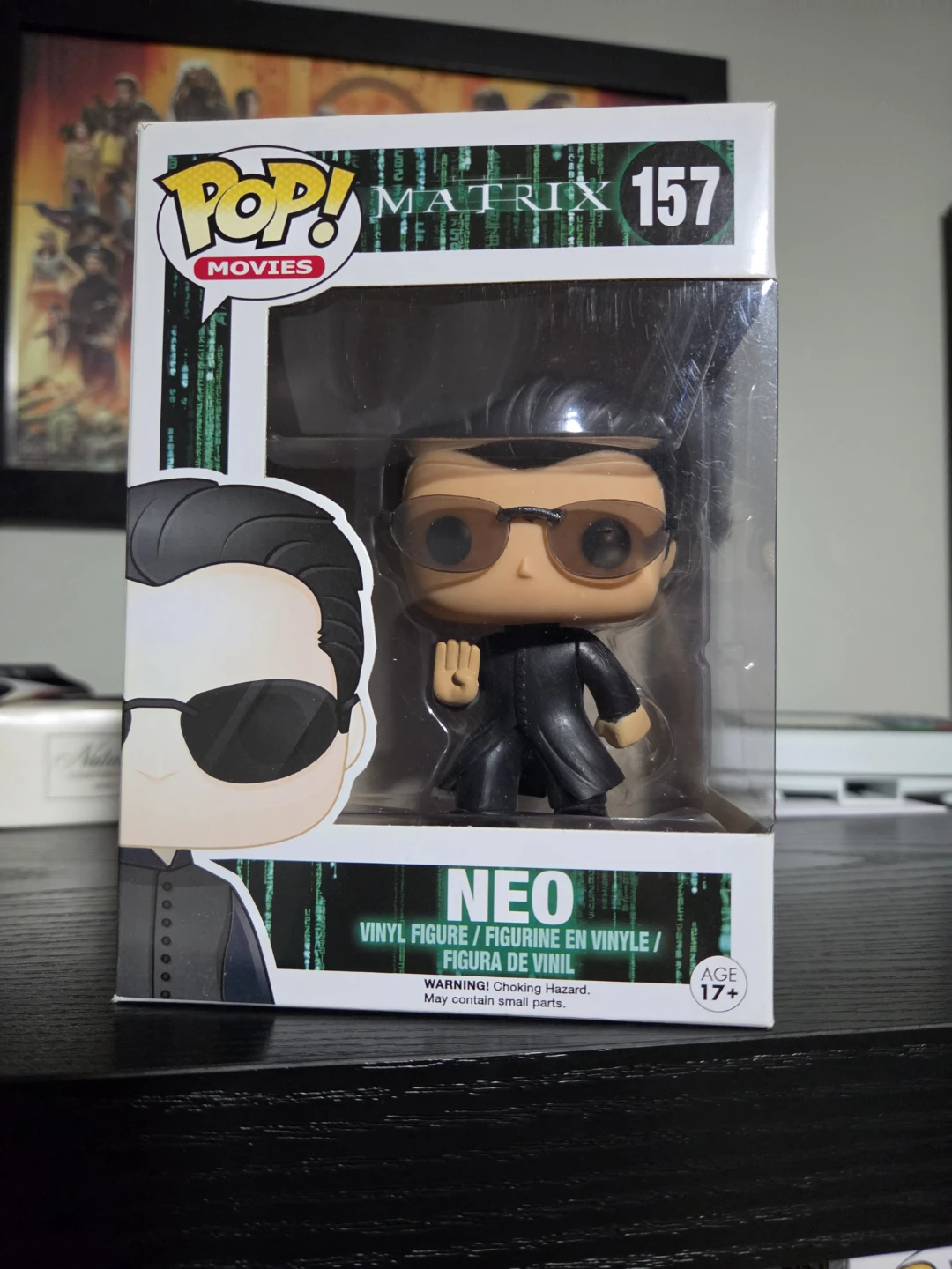 Funko Pop The Matrix Neo and Trinity Vinyl Figures