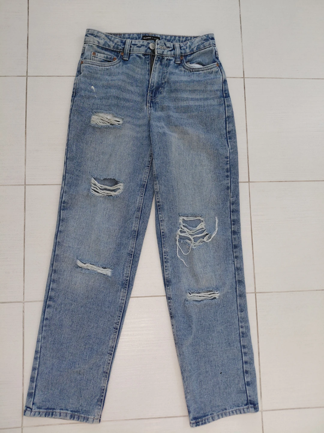 Bluenotes High Rise Baggy Denim Jeans Size 00