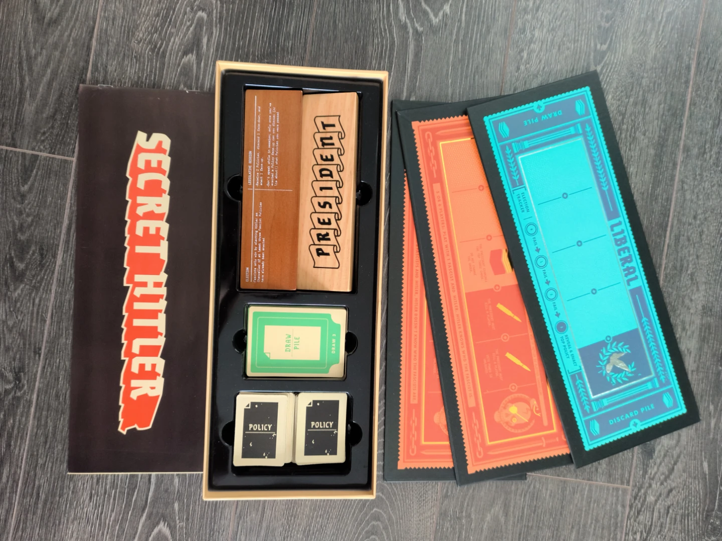 Secret Hitler Board Game – Complete, Great Condition - photo 4