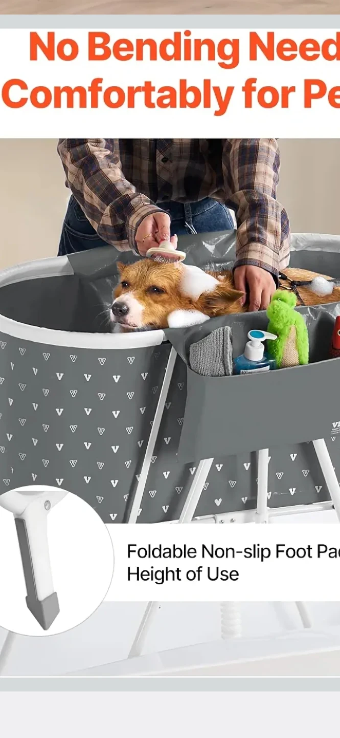 New Pet Folding Bathtub