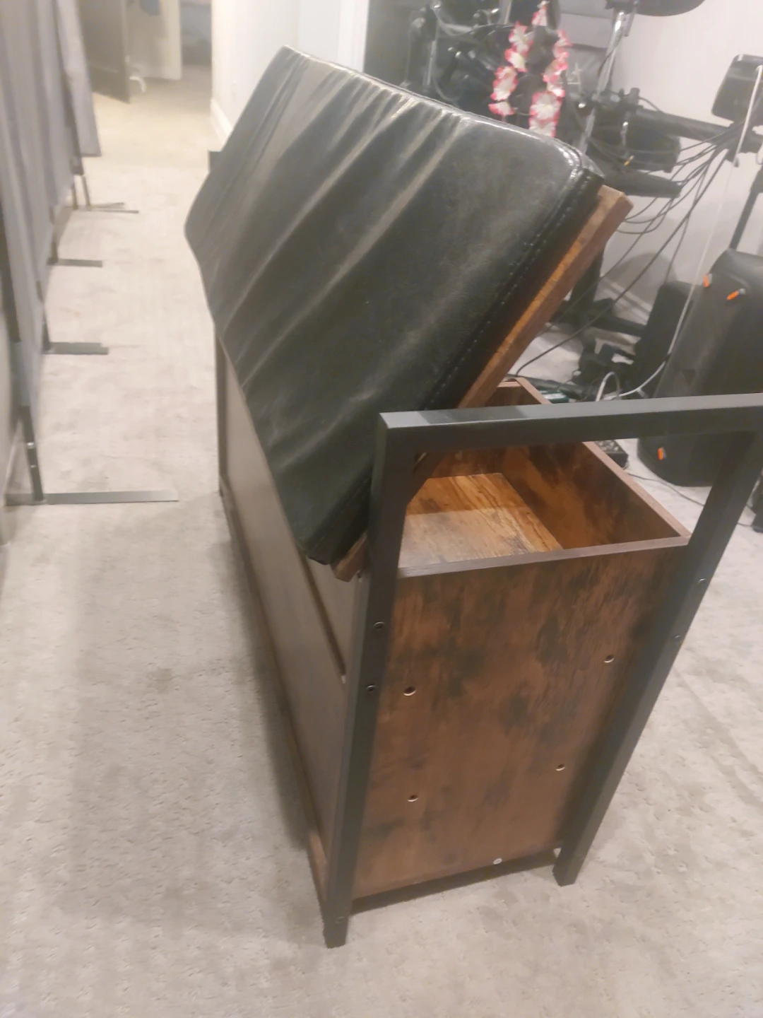 Entryway Storage Bench with Seat - photo 5