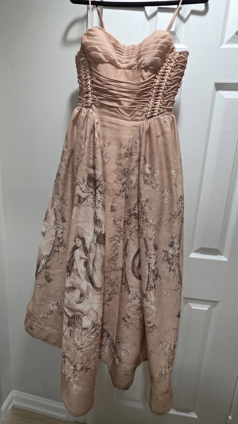 Zimmermann Rebellion Mermaid Midi Dress