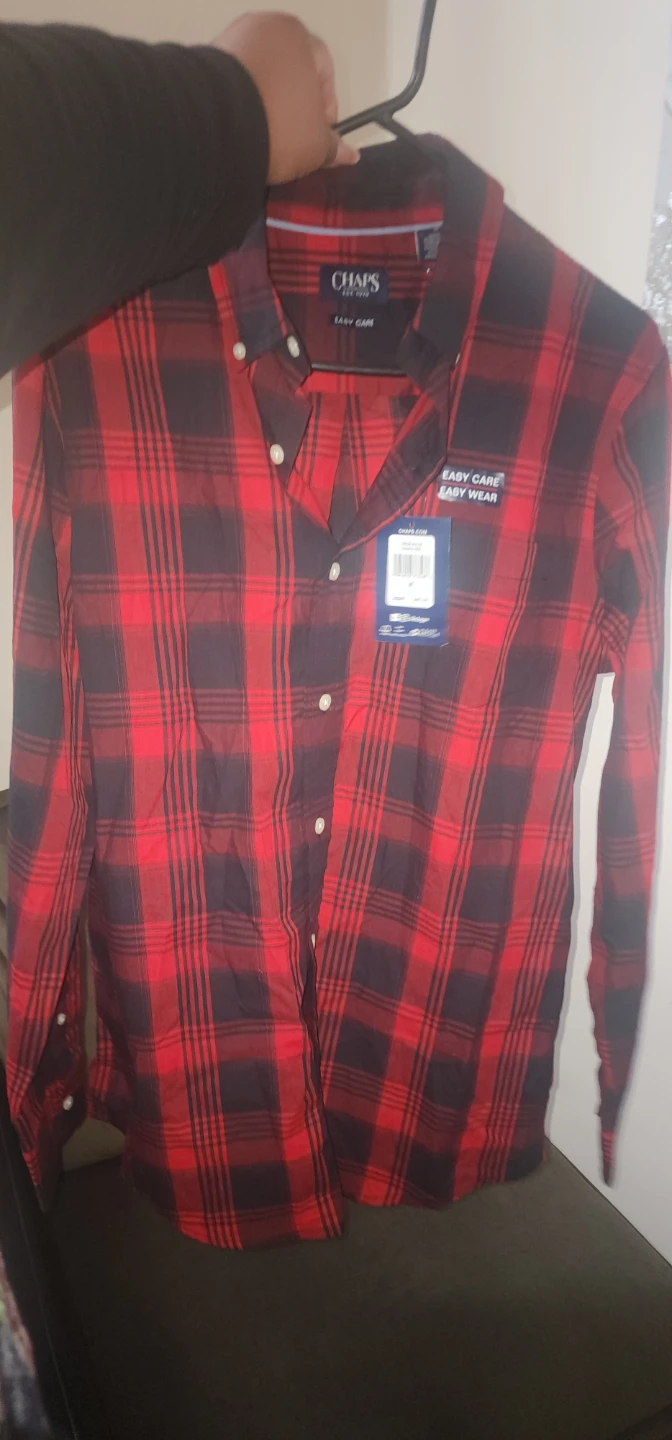 Chaps Plaid Button-Down Shirt
