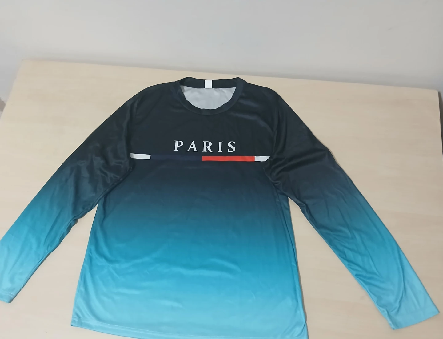 Paris Gradient Long Sleeve Shirt - photo 2