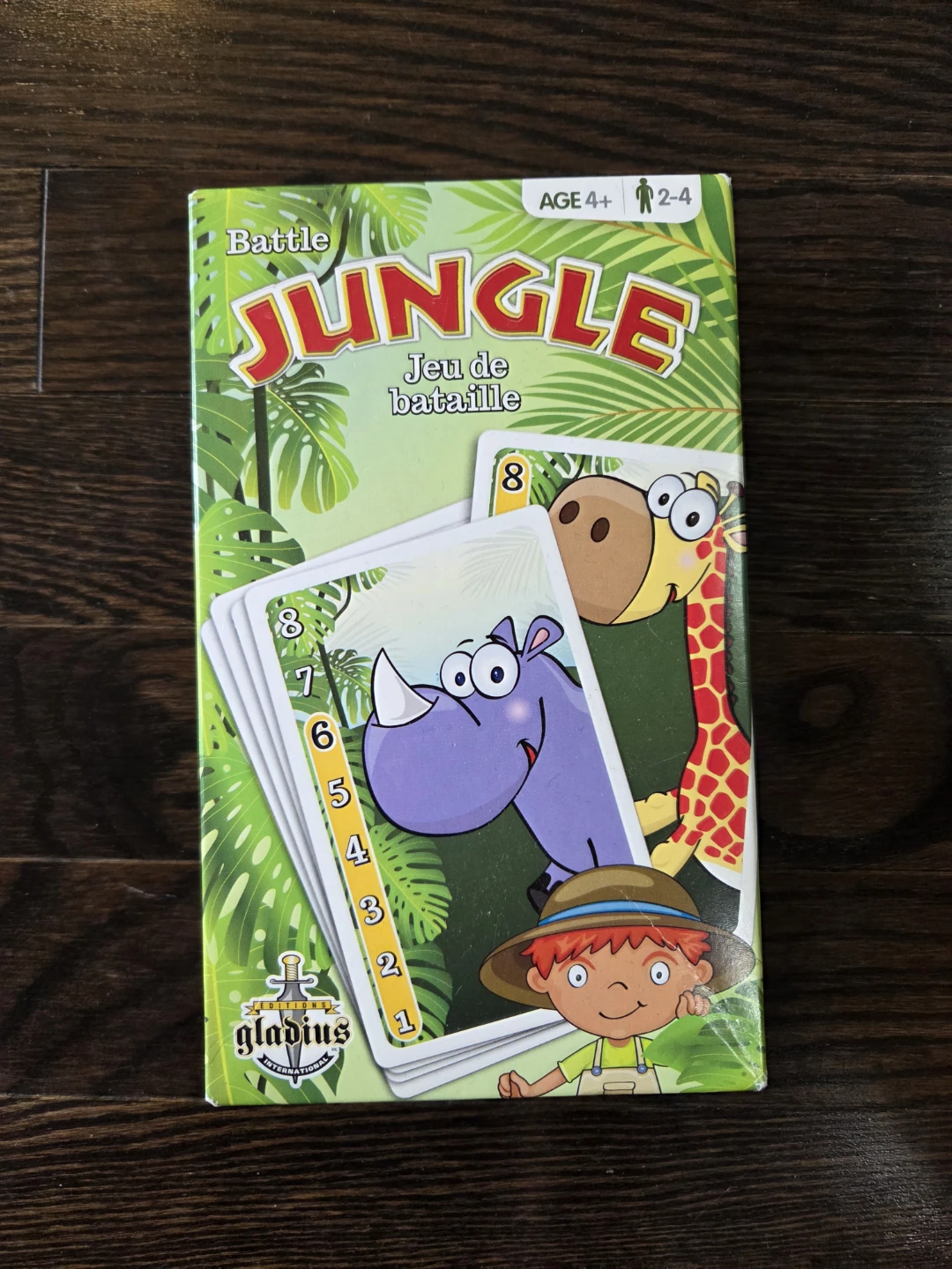 Battle Jungle Card Game by Gladius