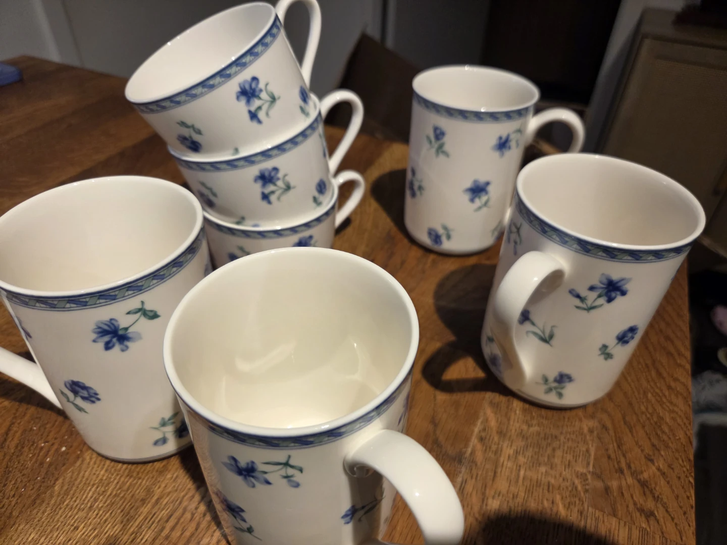 Set of 7 Mikasa Ultima+ Blue Medley Mugs - photo 2