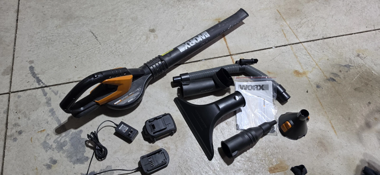 Worx 20V Cordless Blower - photo 4