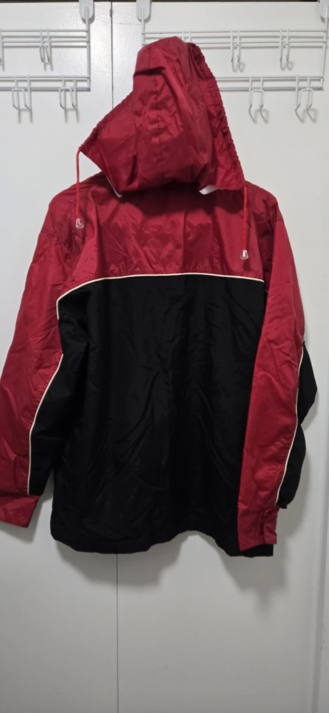 Red and Black Windbreaker Jacket - photo 3