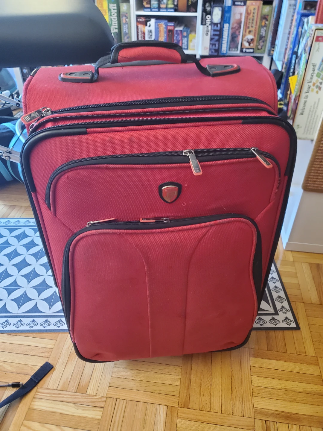 Heys Red Luggage