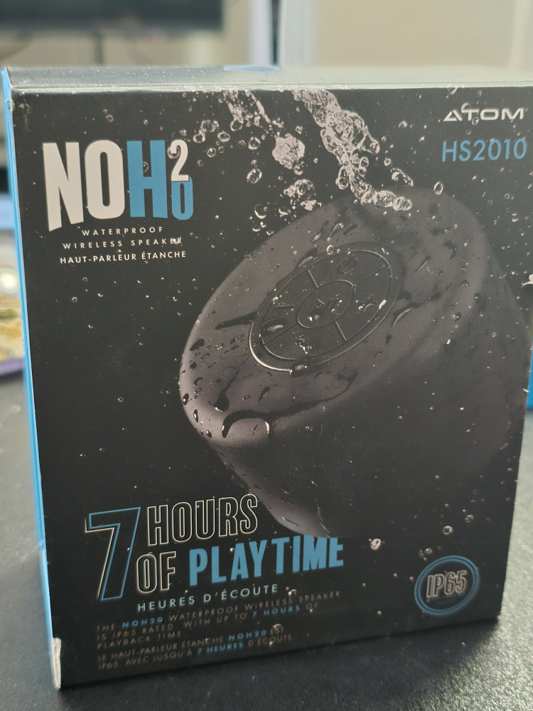 Atom NO H2O Waterproof Wireless Speaker HS2010 - photo 2