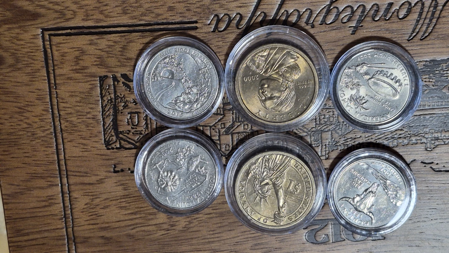 Collection of 6 US Commemorative Coins