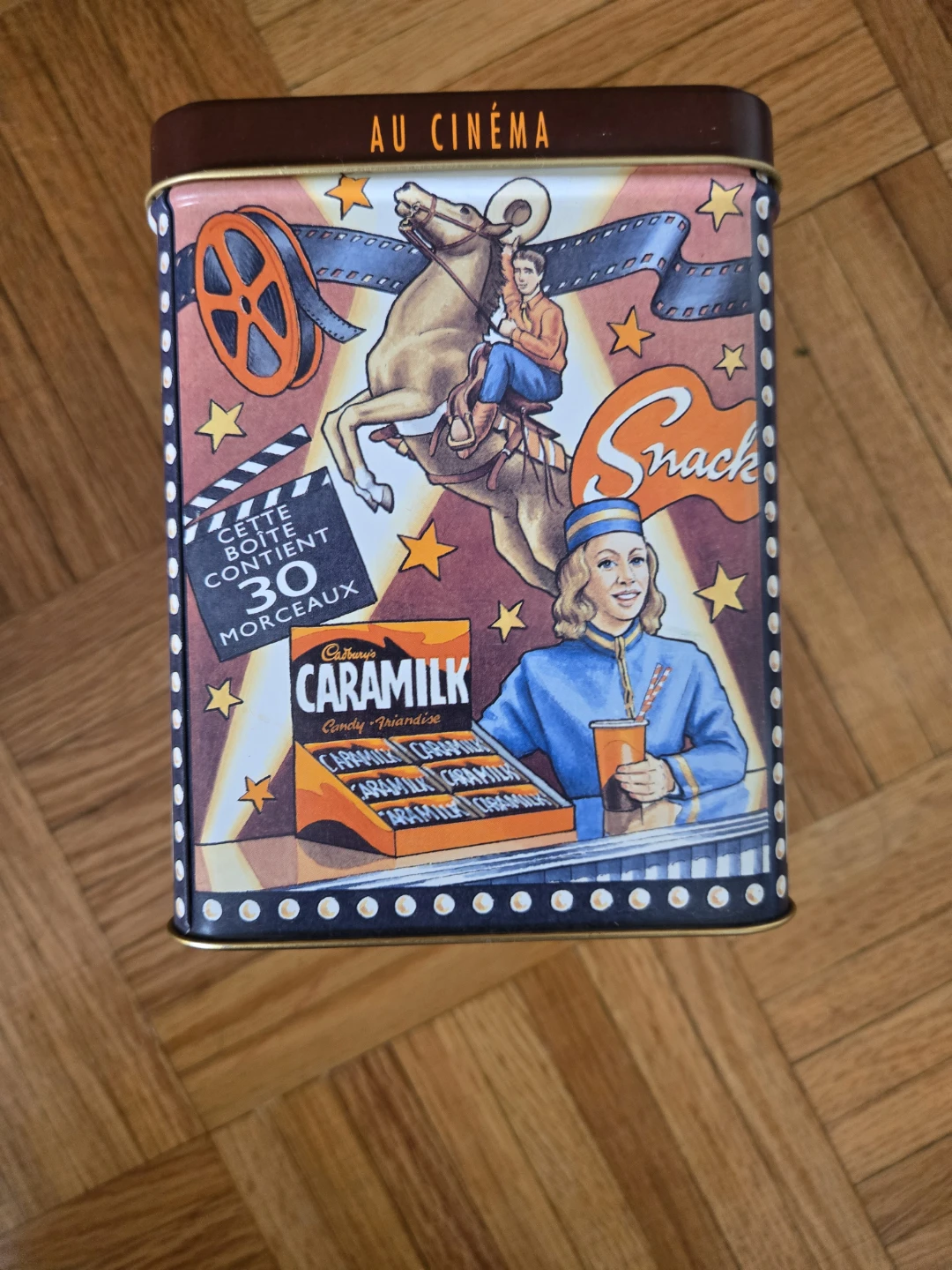 Collectible Vintage Cadbury Caramilk Metal Tin - photo 2