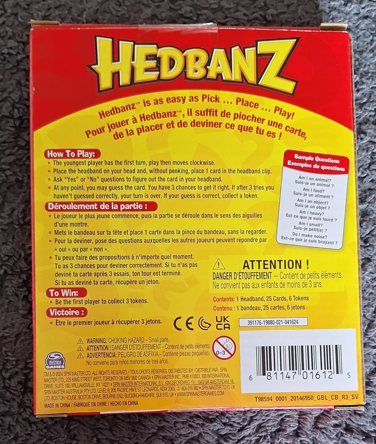 Spin Master Hedbanz Board Game🏈 - photo 2