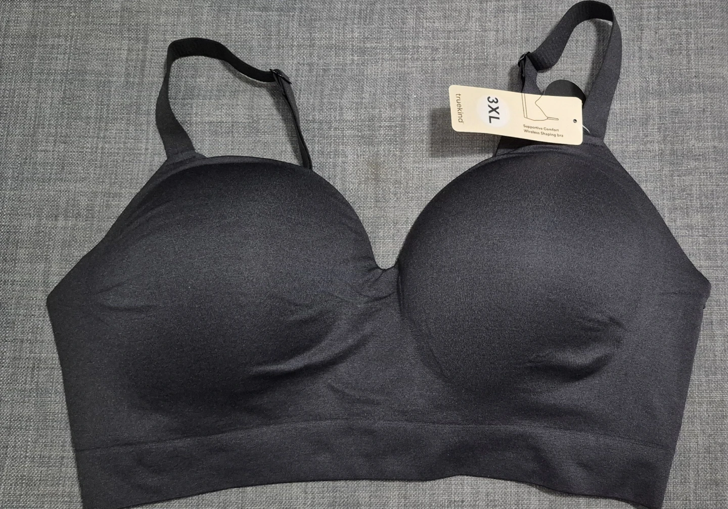Truekind Supportive Comfort Wireless Shaping Bra - 3XL - photo 2