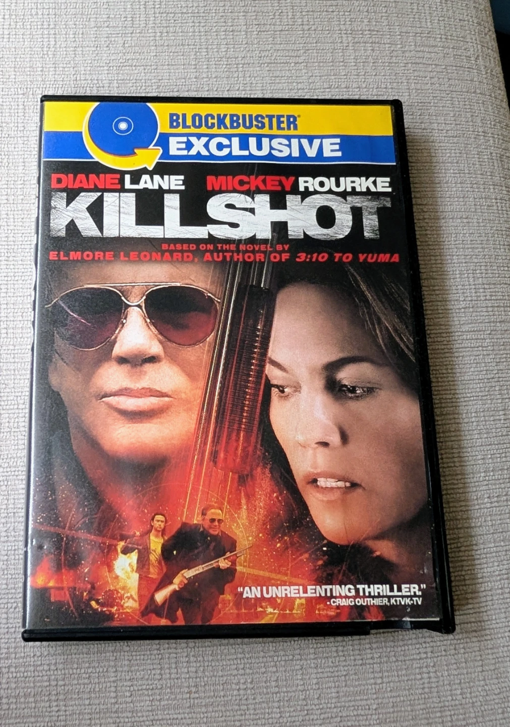 Killshot DVD Blockbuster Exclusive Movie