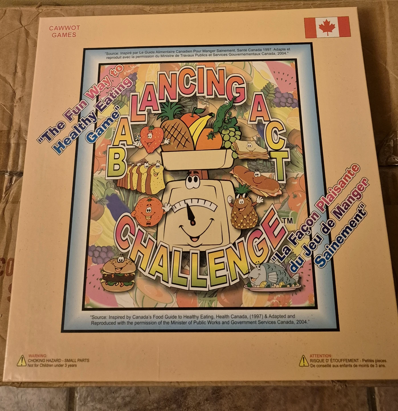 Family/ Educational Board Game: Balancing Act Challenge